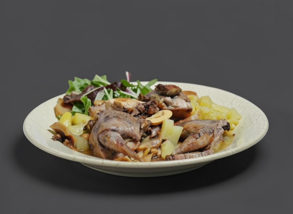 Рябчик по-буржуйски с ананасами