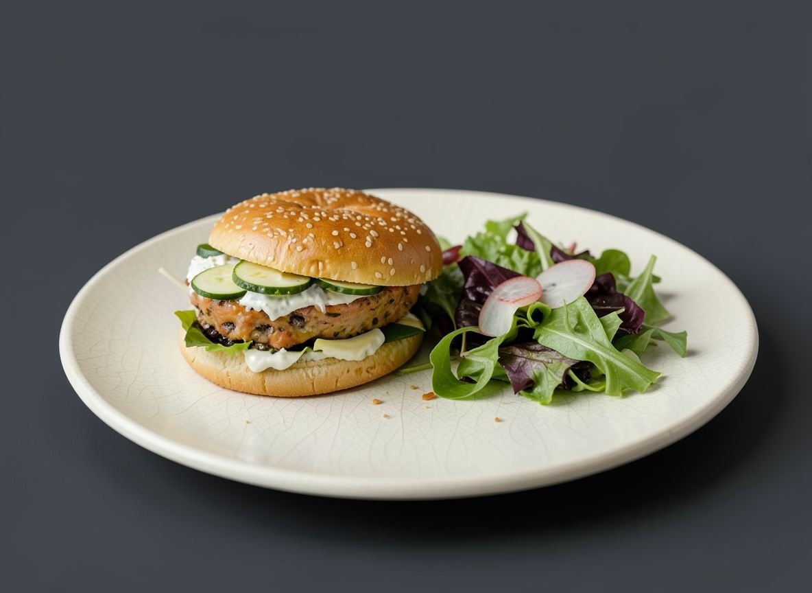 Фишбургеры с омулем