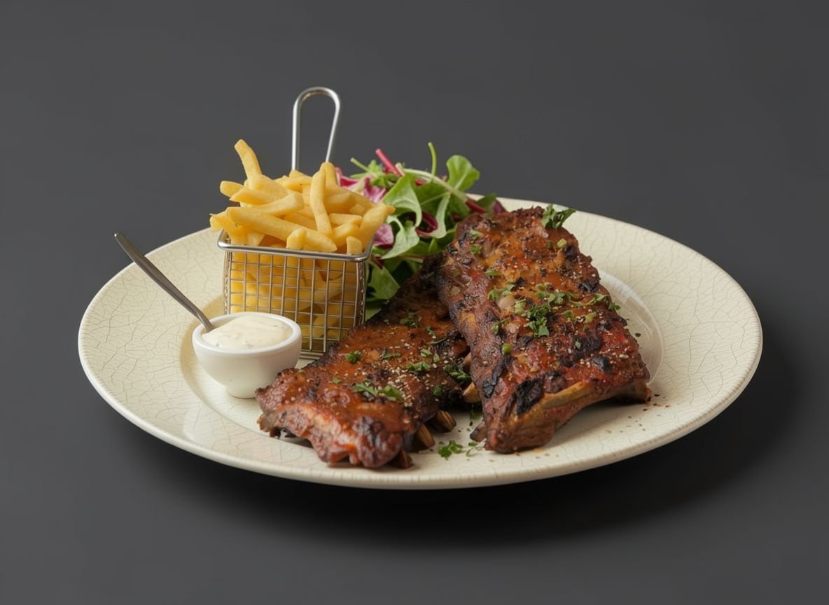 Рёбрышки кабана в имбирной заправке