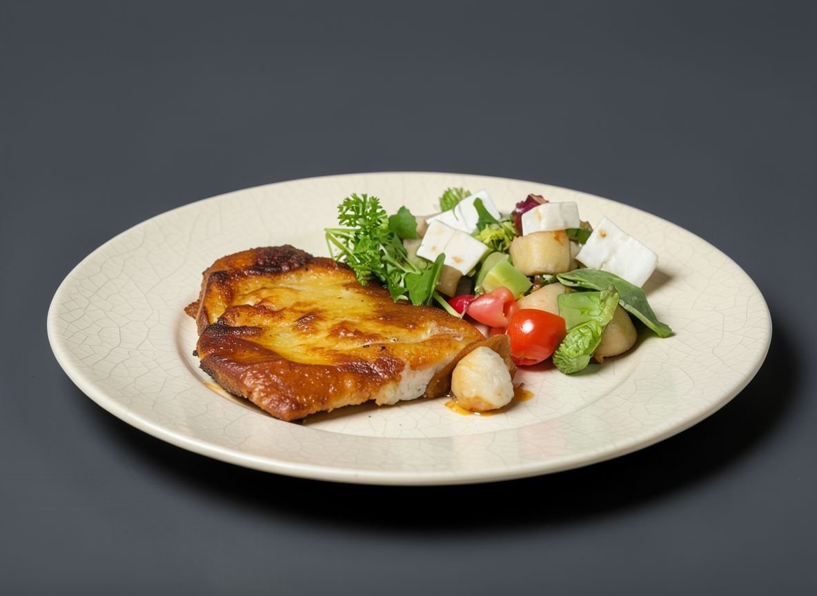 Морской язык в пивно-сырном кляре