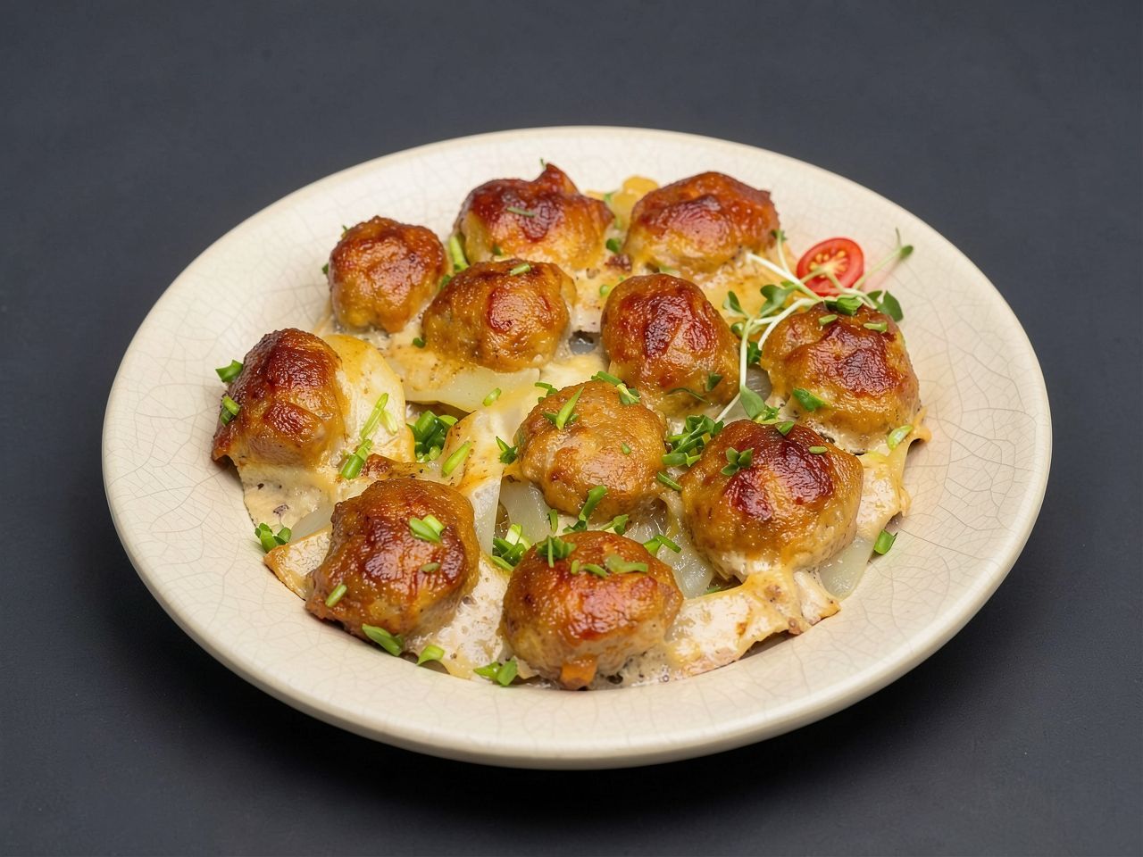 Митболы из лося с картошечкой