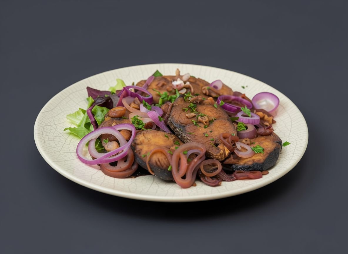 Луковые стейки желтощёка