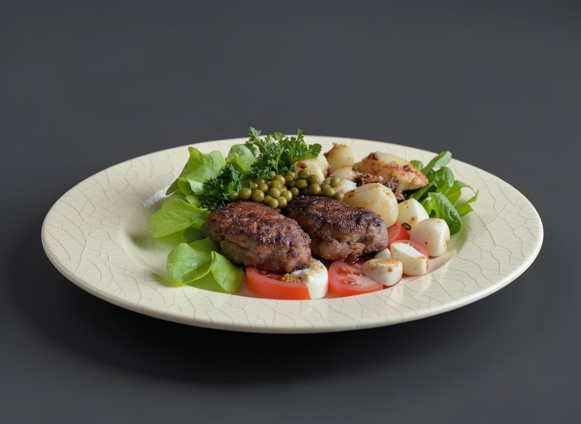 Рубленые котлеты из косули по-измирски