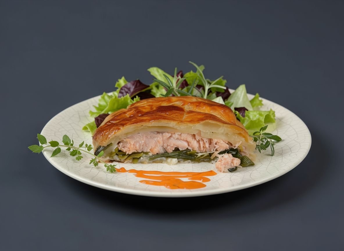 Кижуч запеченный в тесте