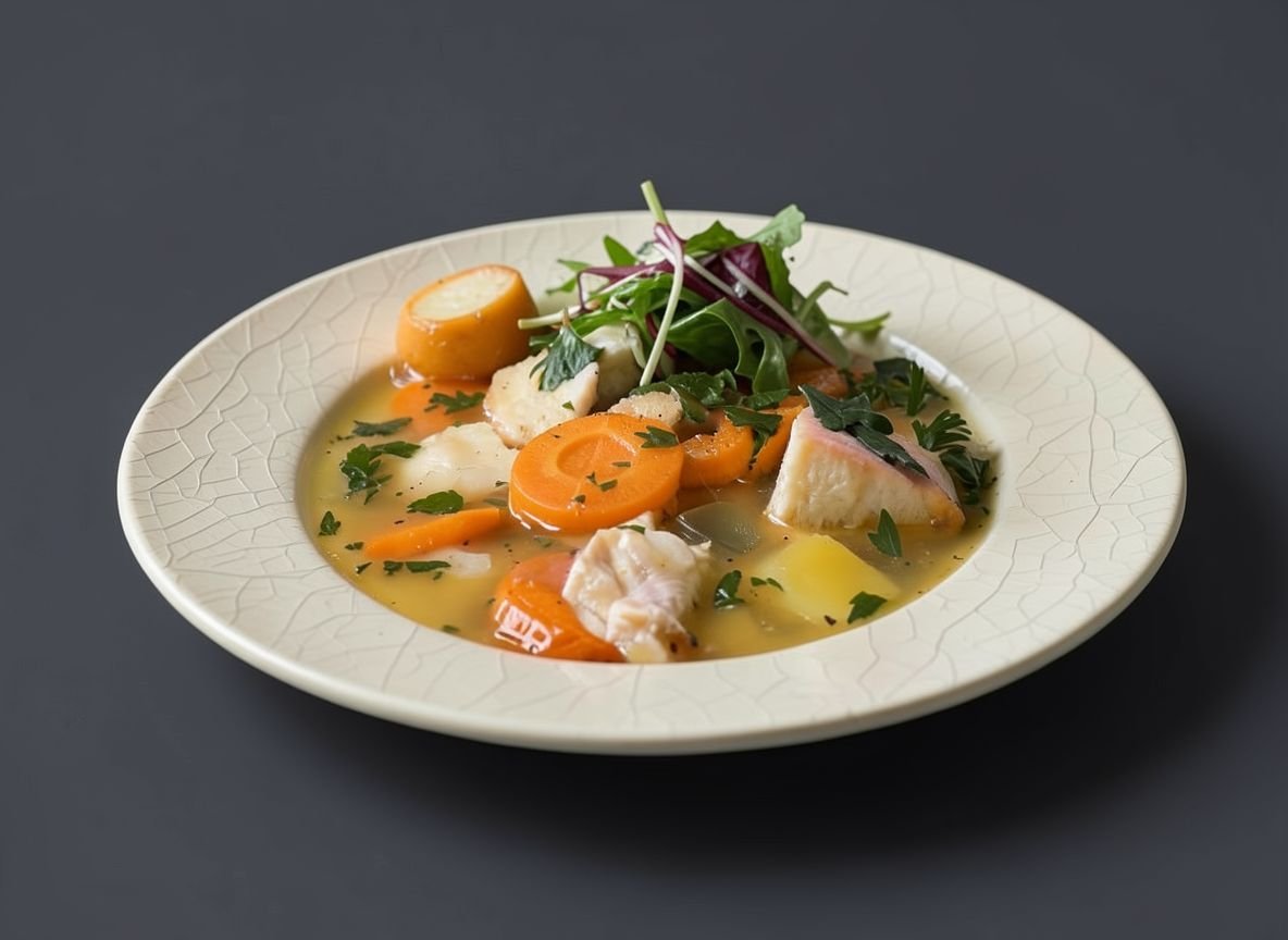 Лёгкий супчик из кеты