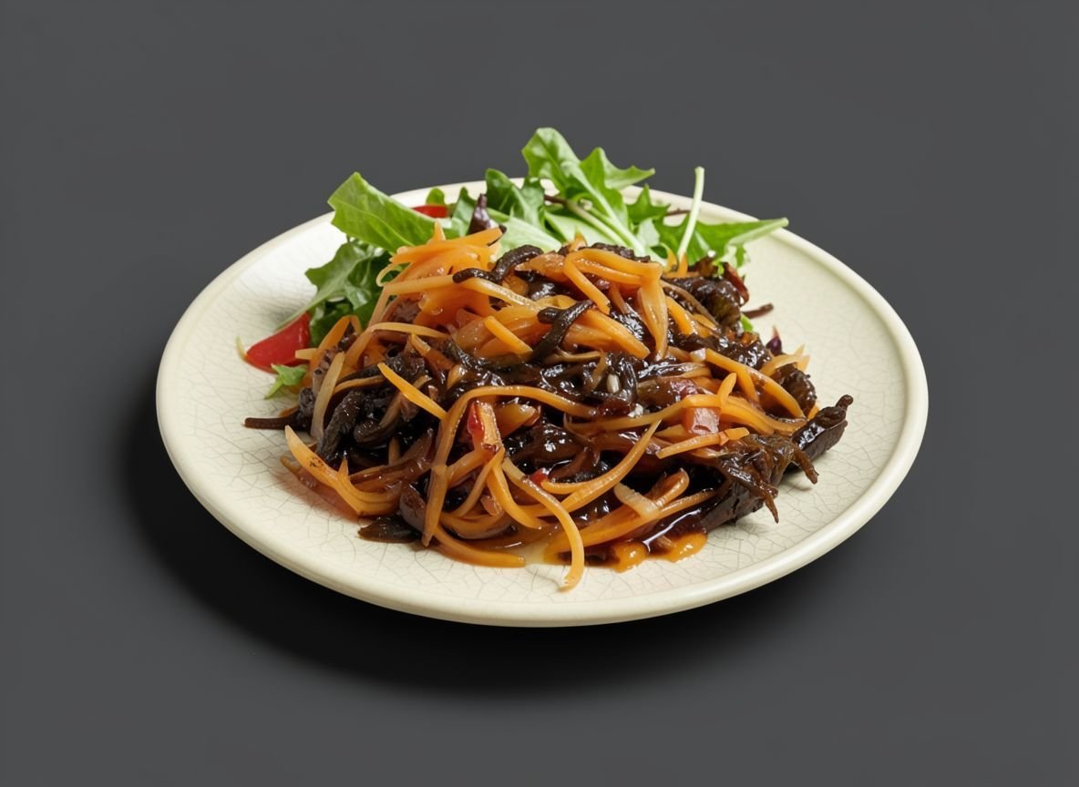 Салат из морского винограда по-корейски