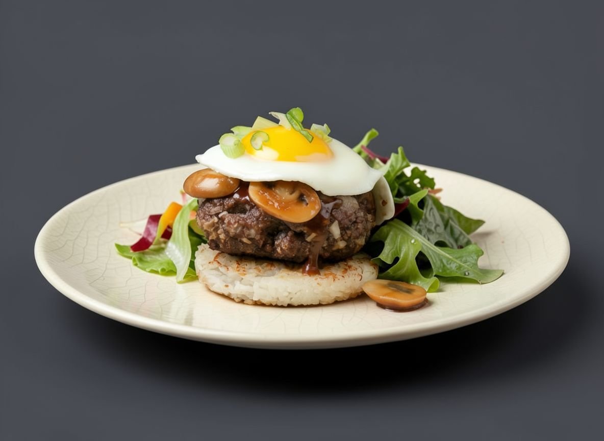 Спортивный бургер с медвежатиной