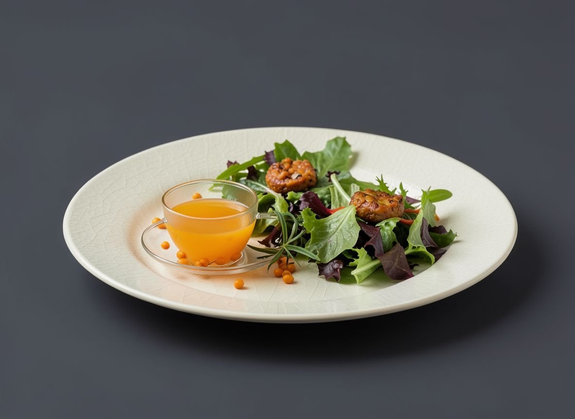 Облепиховый чай с мёдом