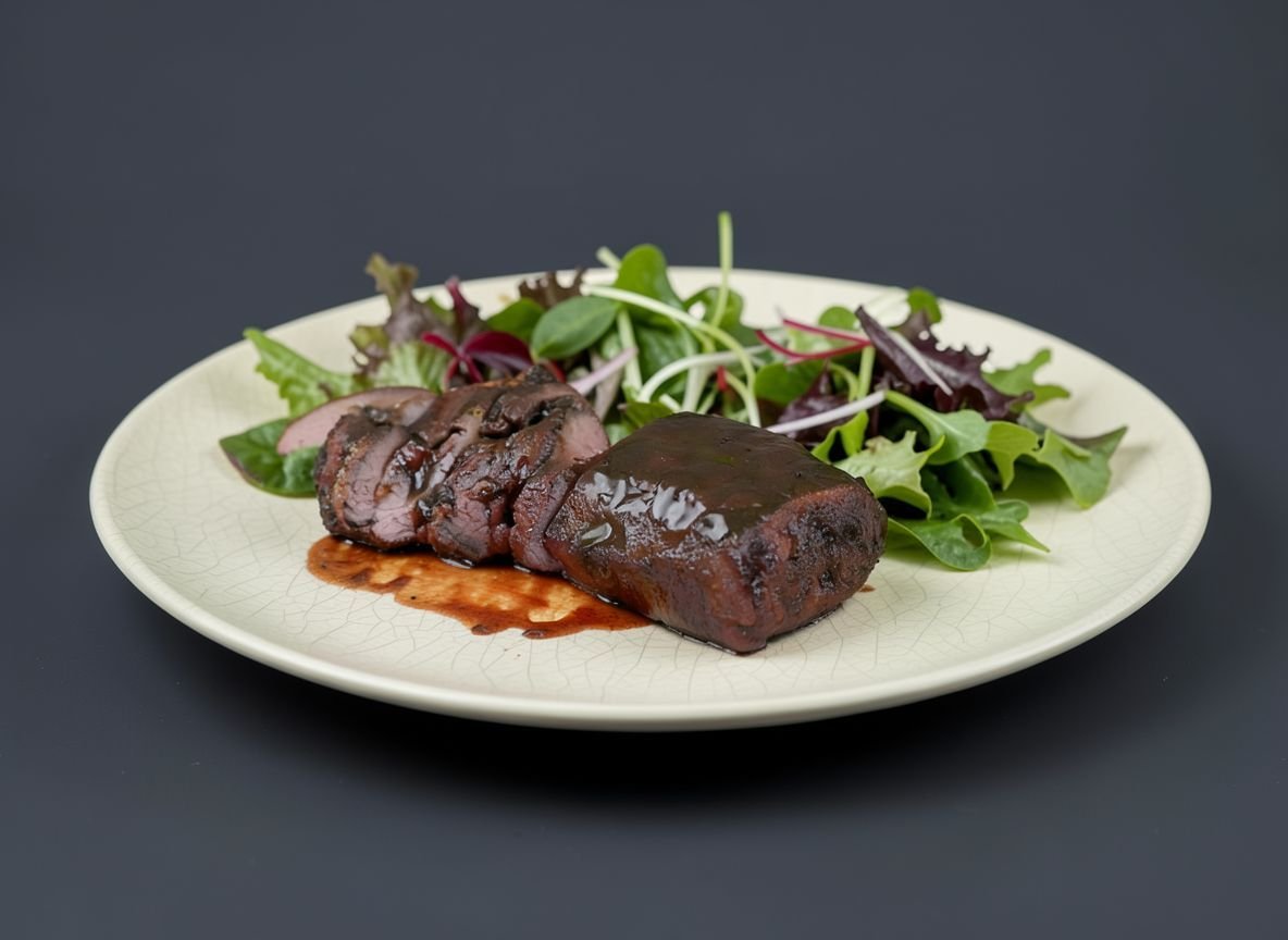 Пряная медвежатина на углях