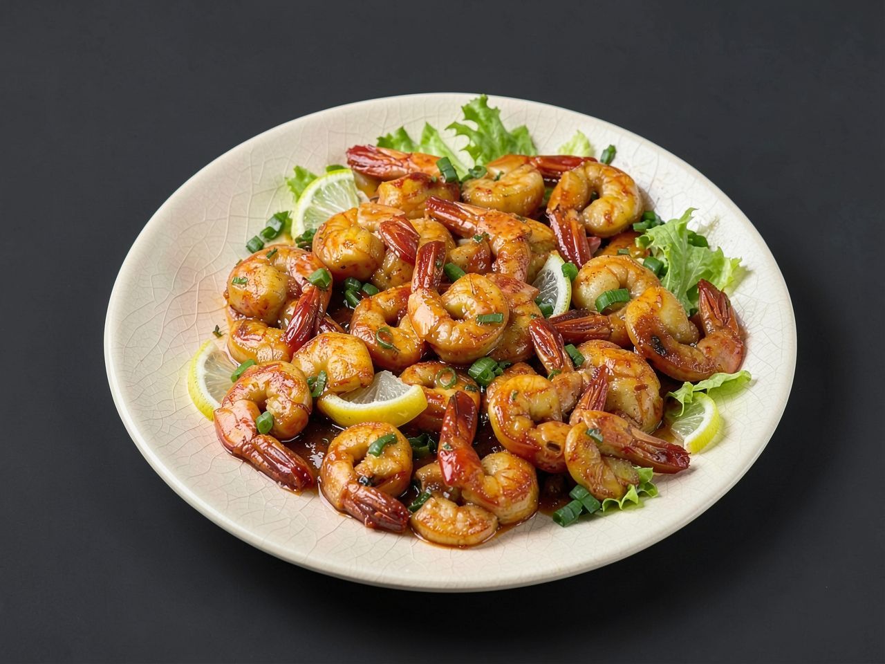 Видеорецепт из креветок - Креветки Ботан в чесночно-медовом масле