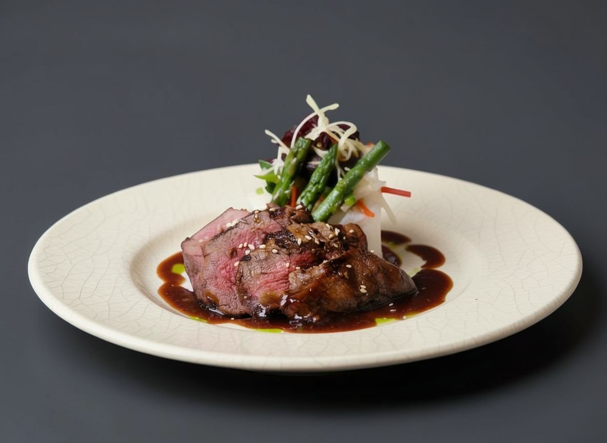 Видеорецепт из оленя - Окорок северного оленя, запечённый с луком