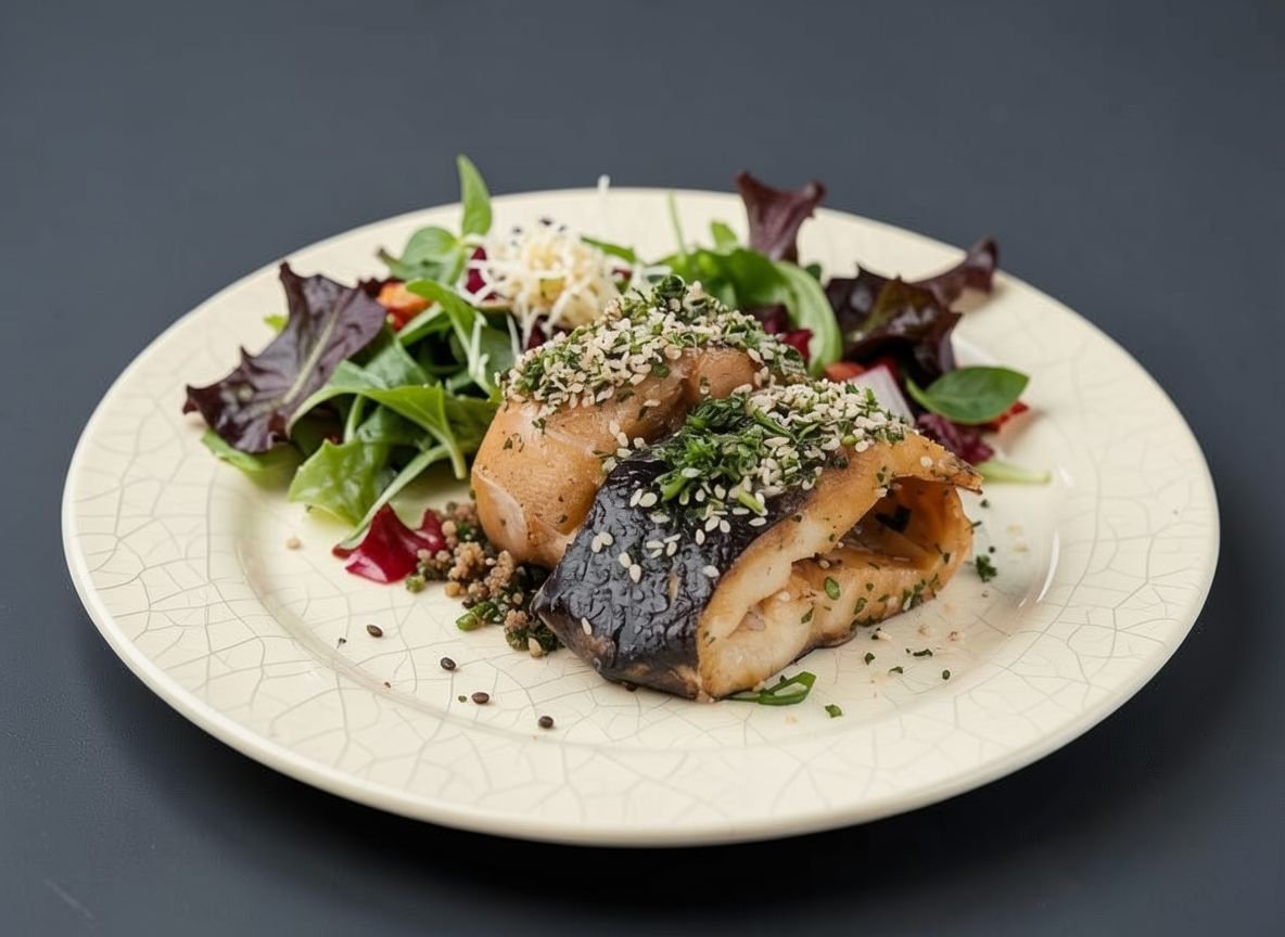 Видеорецепт из стерляди - Стерлядь с кунжутом за 30 минут