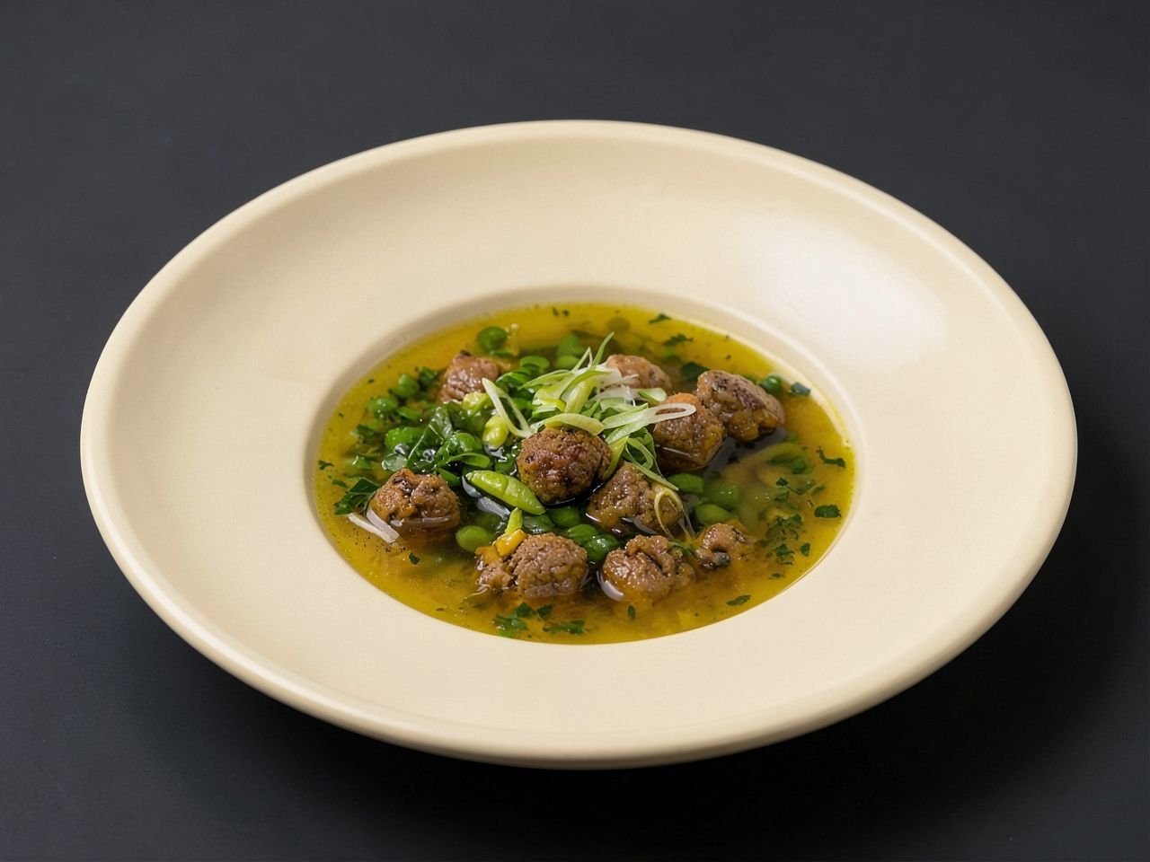 Видеорецепт из кабана - Гороховый супчик на бульоне из дичи