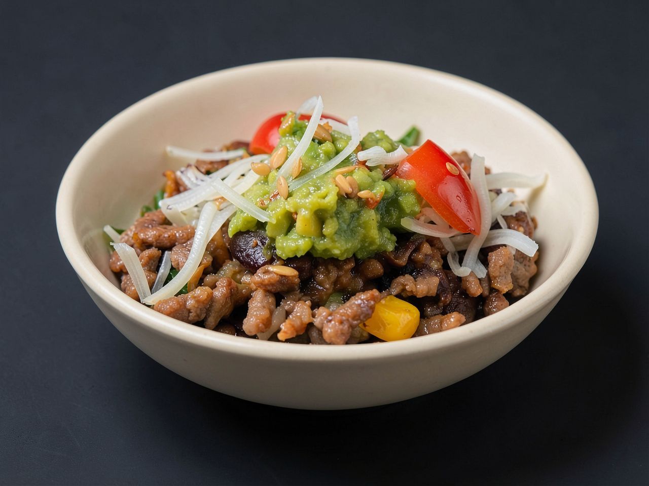 Видеорецепт из косули - Салат из косули с авокадо