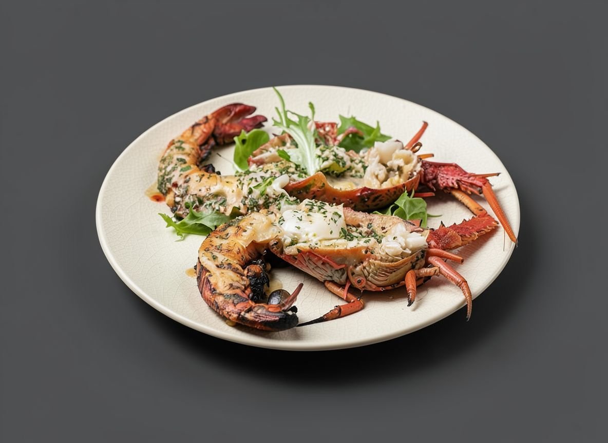 Видеорецепт из лобстера - Лобстер на гриле