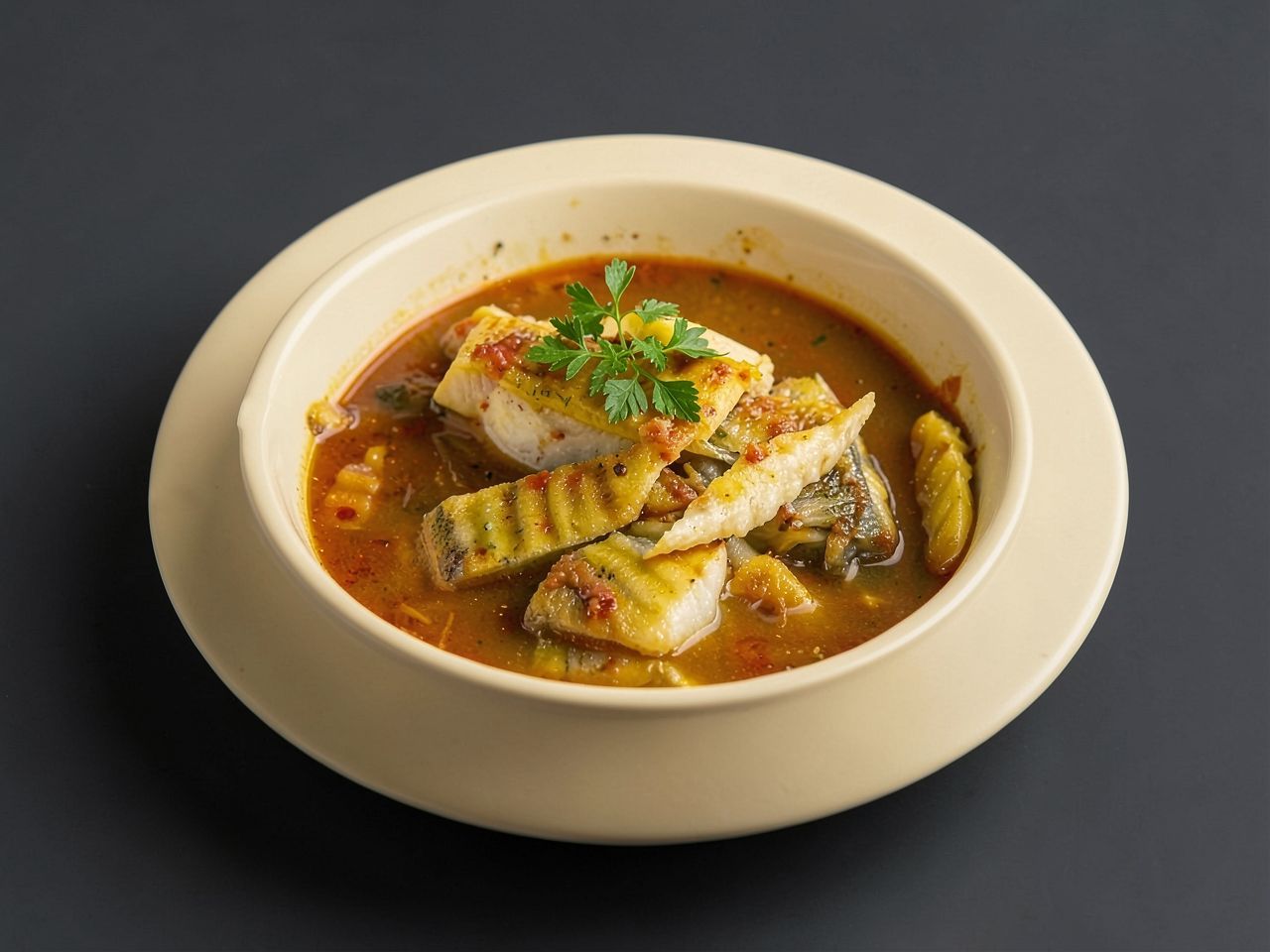 Видеорецепт из стерляди - Диетическая уха из стерляди