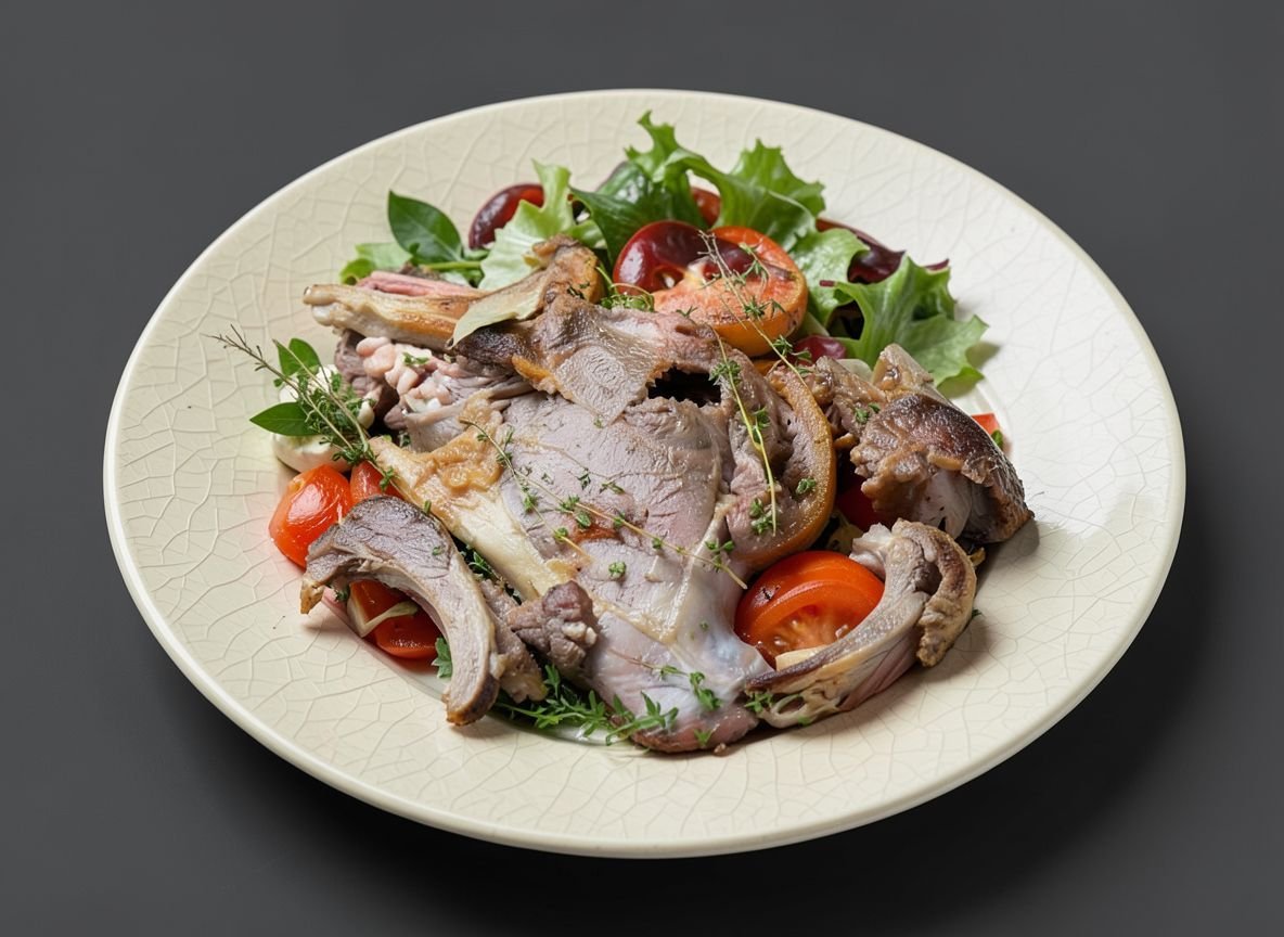 Видеорецепт из косули - Окорок косули, запечённый с овощами