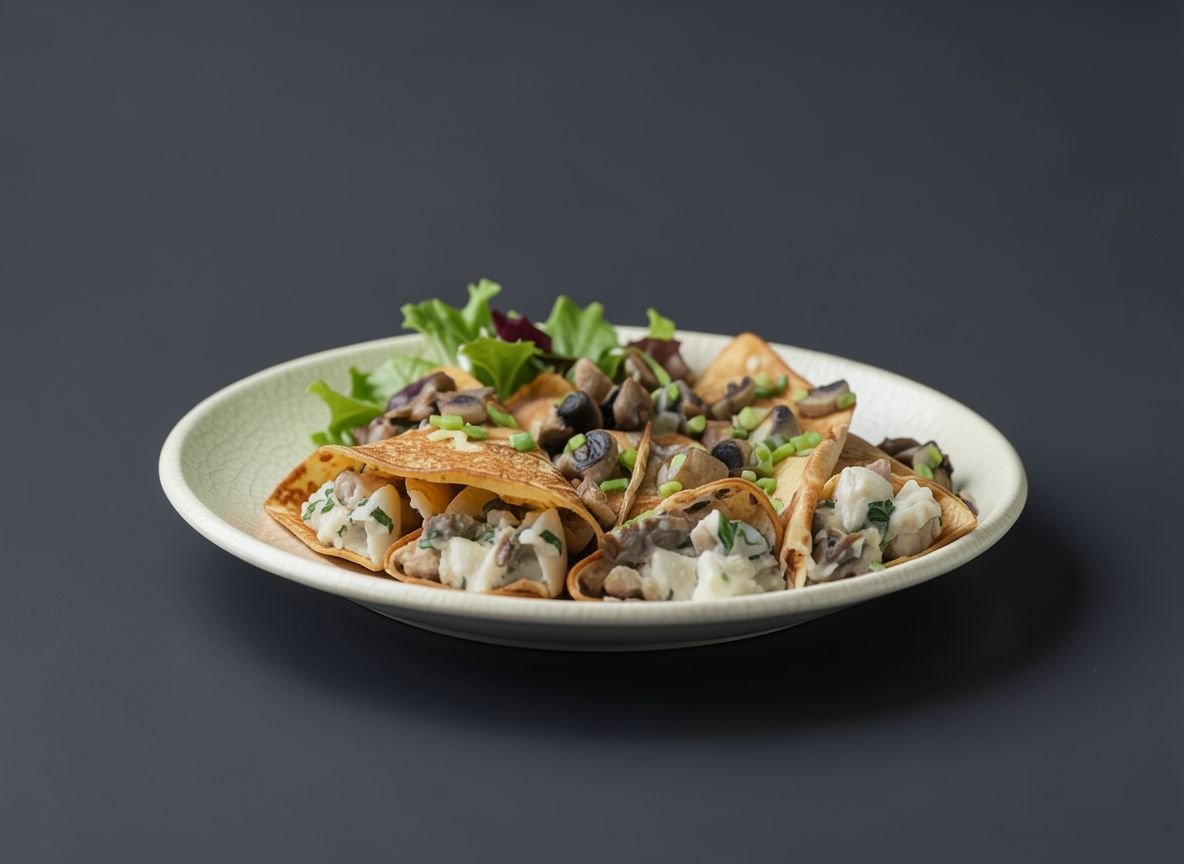 Видеорецепт из грибов - Грибная начинка для блинов