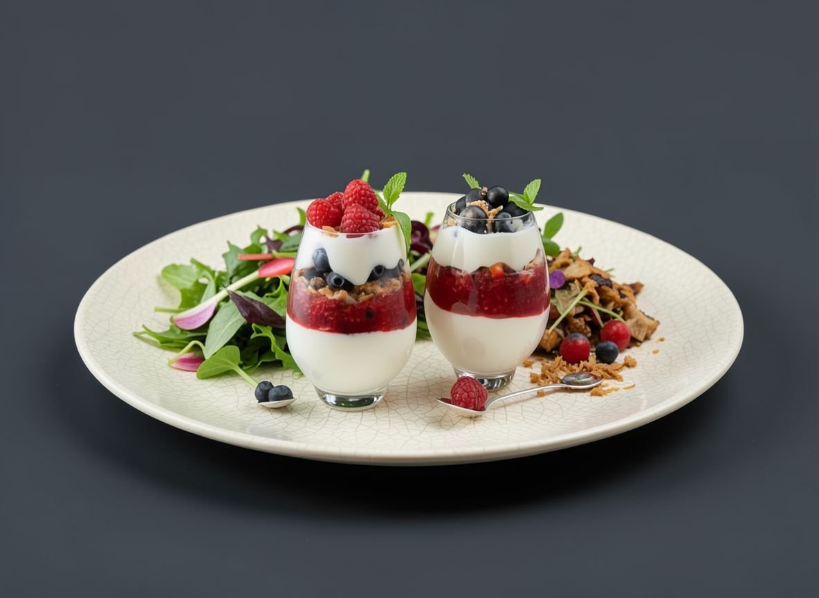 Видеорецепт из малины - Малиново-черничный десерт