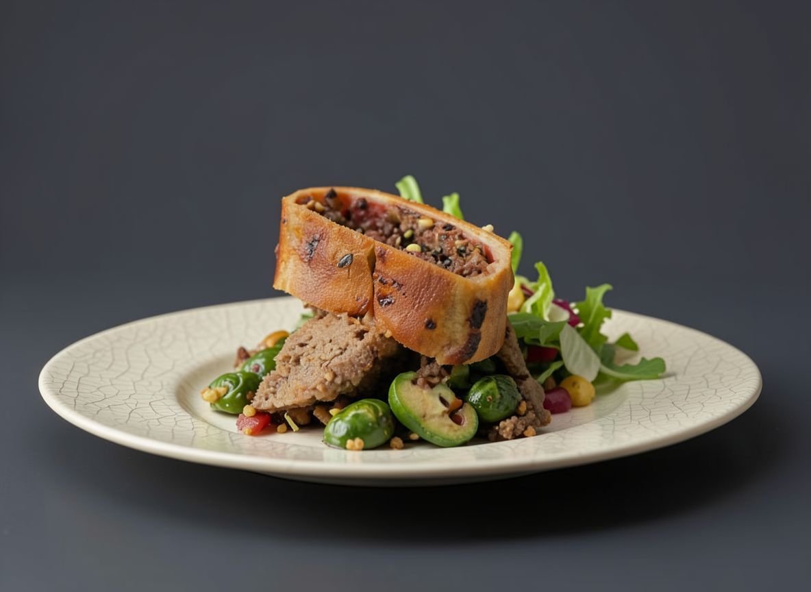 Видеорецепт из косули - Косуля с брюссельской капустой