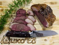 Мясо медведя варено-копченое (охлаждённое)