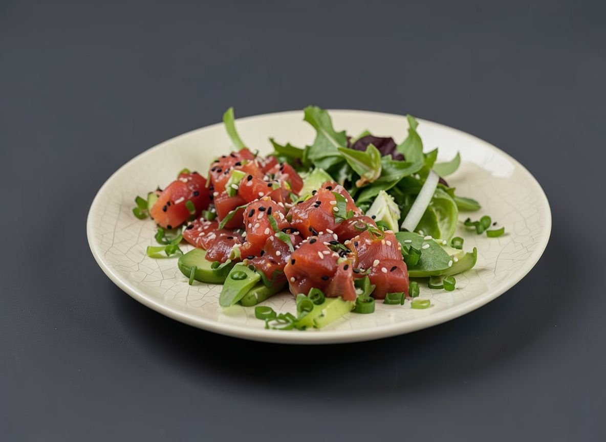 Видеорецепт из тунца - Тунцовый тартар