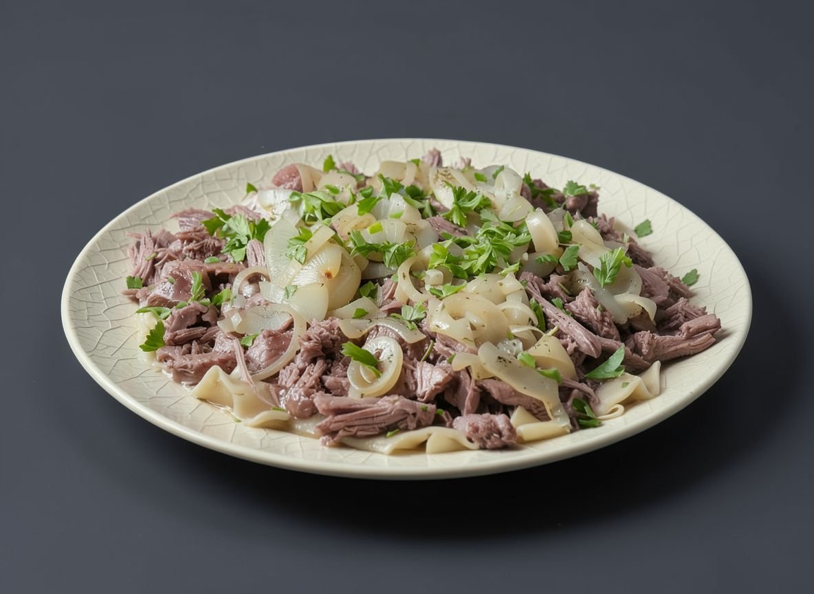 Видеорецепт из коня - Бешбармак из конины