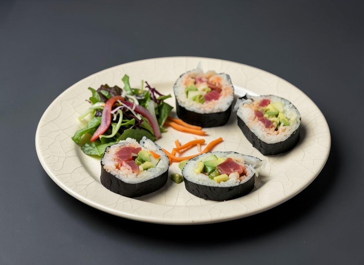 Видеорецепт из тунца - Острые роллы с тунцом и авокадо