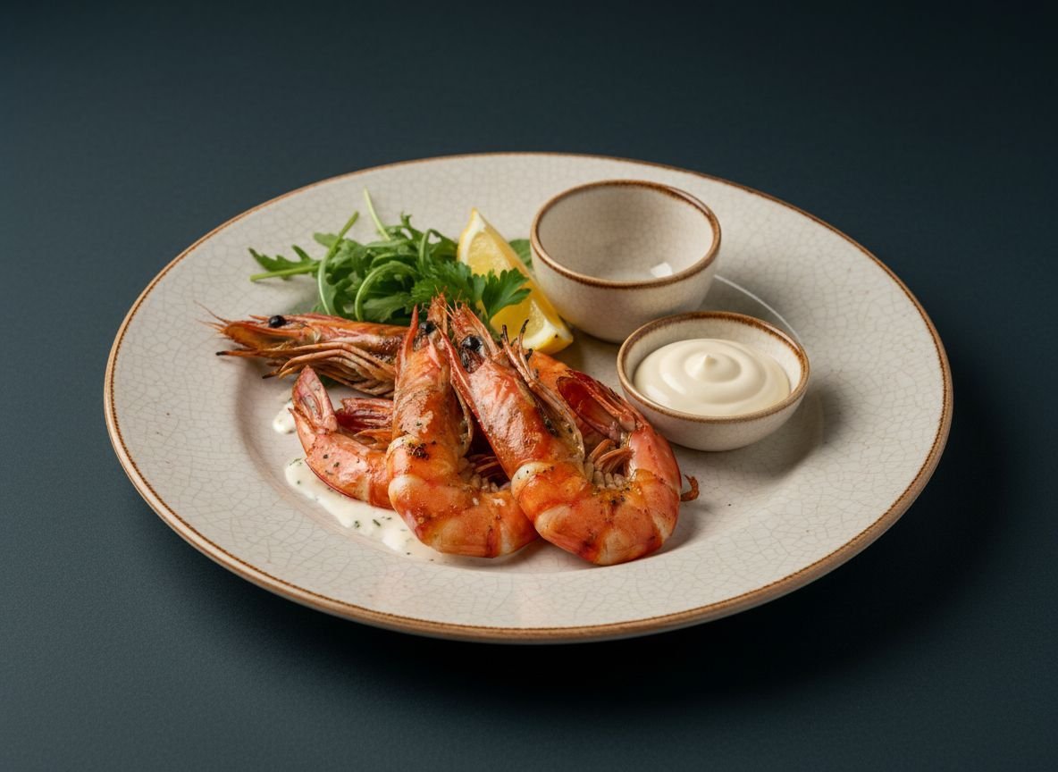 Видеорецепт из креветок - Креветки Ботан-барбекю