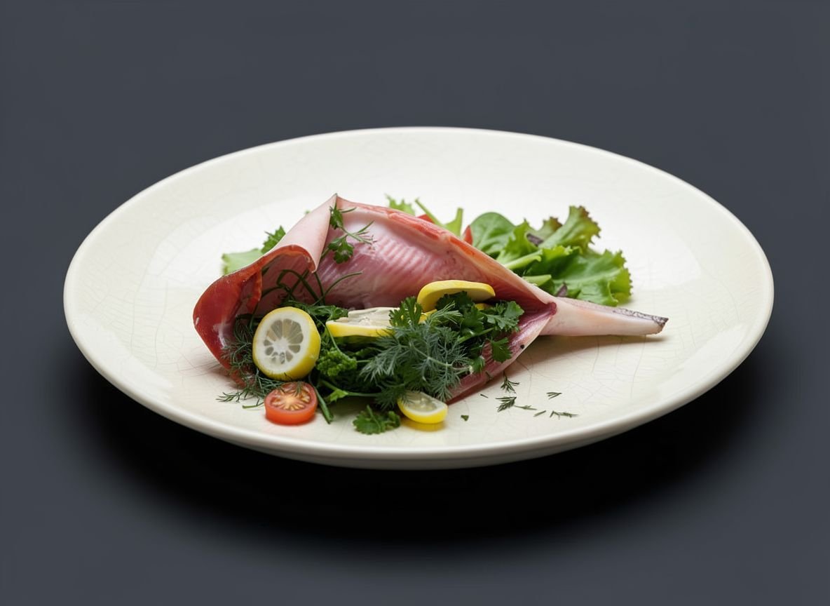 Видеорецепт из нерки - Нерка, фаршированная зеленью