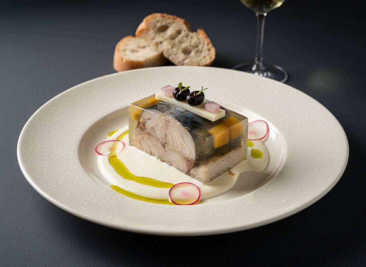 Видеорецепт из стерляди - Заливное из стерляди