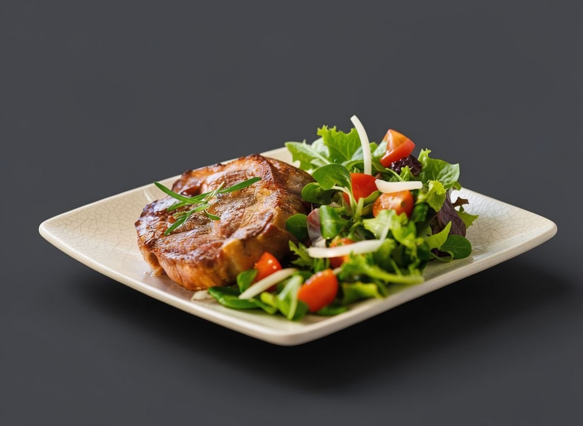 Видеорецепт из рыси - Корейка рыси запечённая в кулинарном рукаве