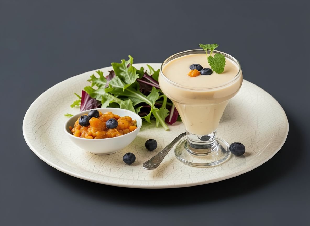 Видеорецепт из морошки - Фруктовый смузи с морошкой