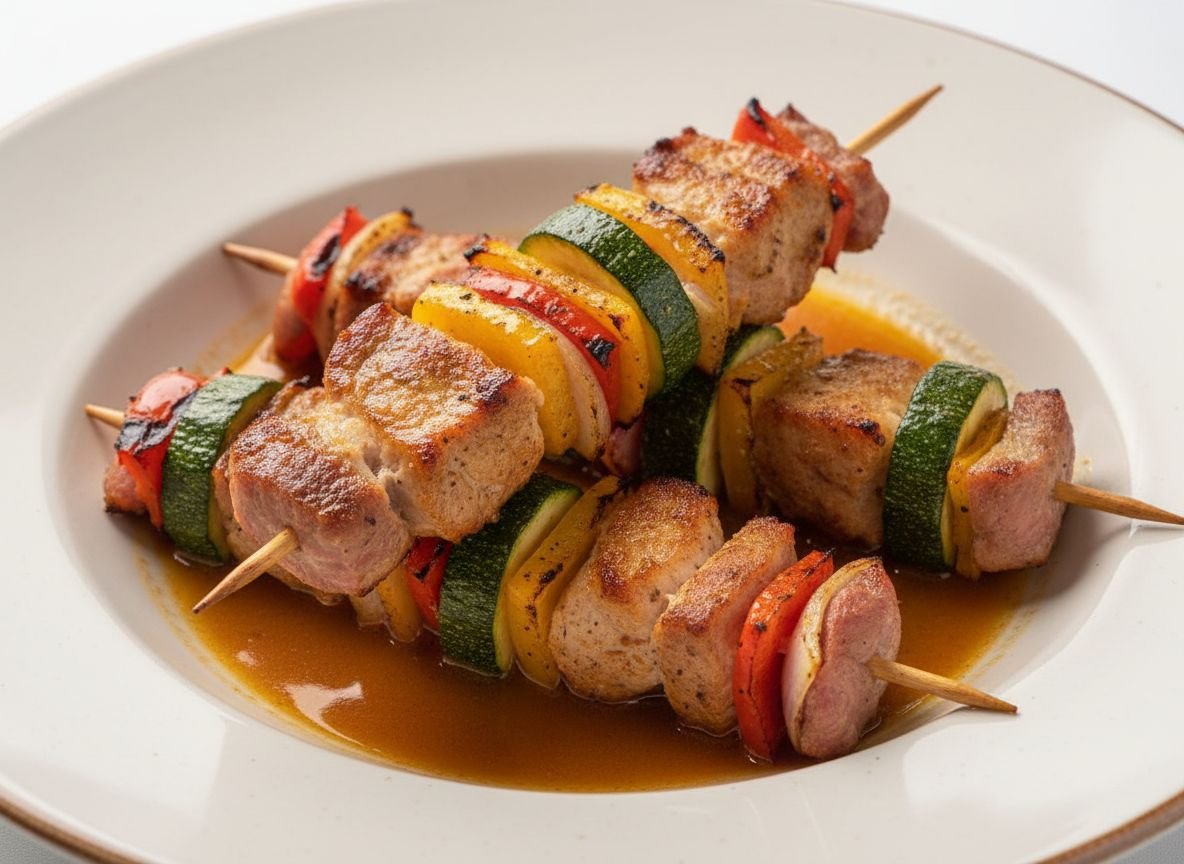 Видеорецепт из косули - Шашлычки из мясного ассорти косули