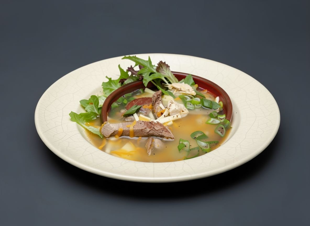 Видеорецепт из тетерева - Суп из тетерева с яичной лапшой