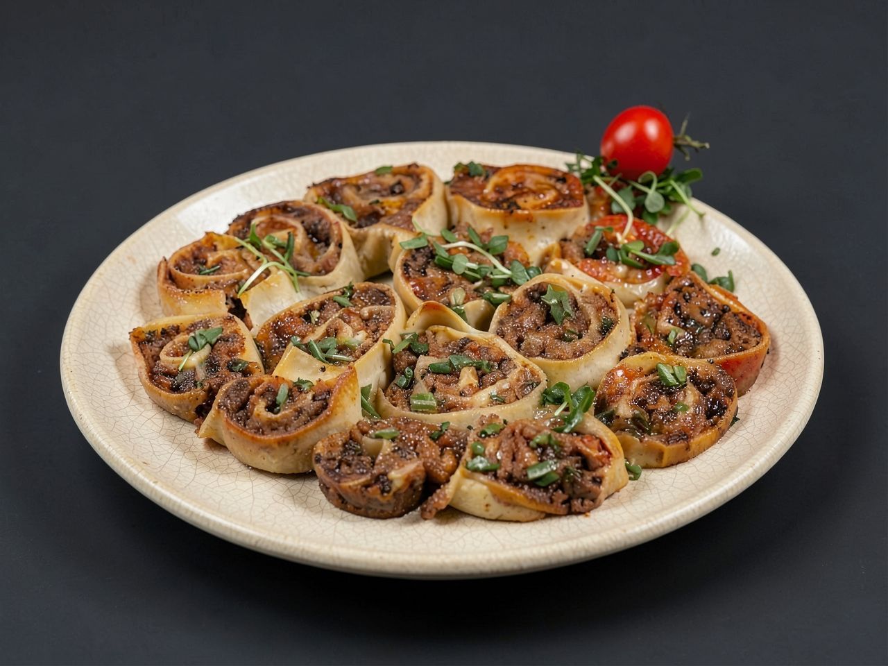 Видеорецепт из оленя - Роллы с мясом европейского оленя