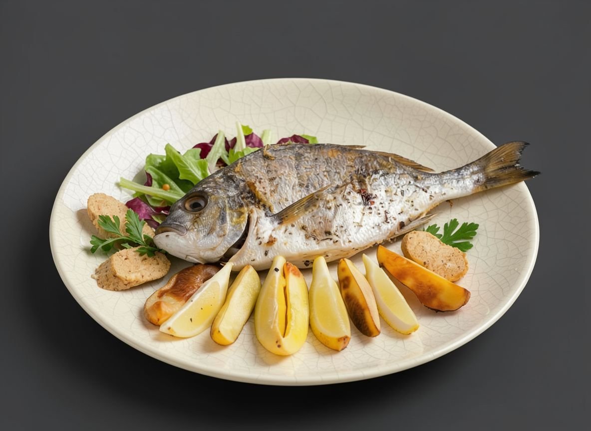 Видеорецепт из дорадо - Дорадо под восточным маслом