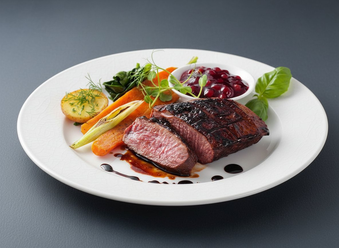 Видеорецепт из оленя - Запеченная лопатка оленя