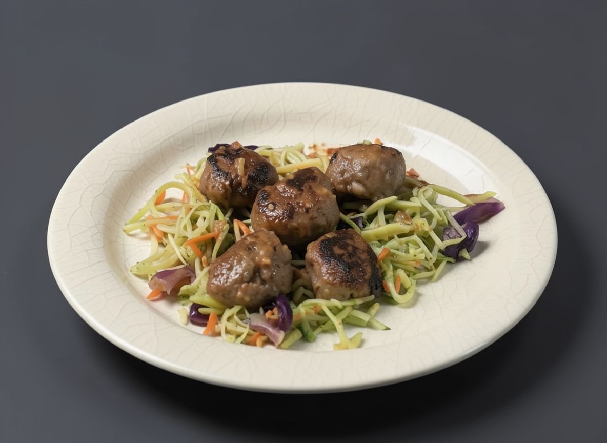 Видеорецепт из лося - Фрикадельки из лосятины с медом и чесноком