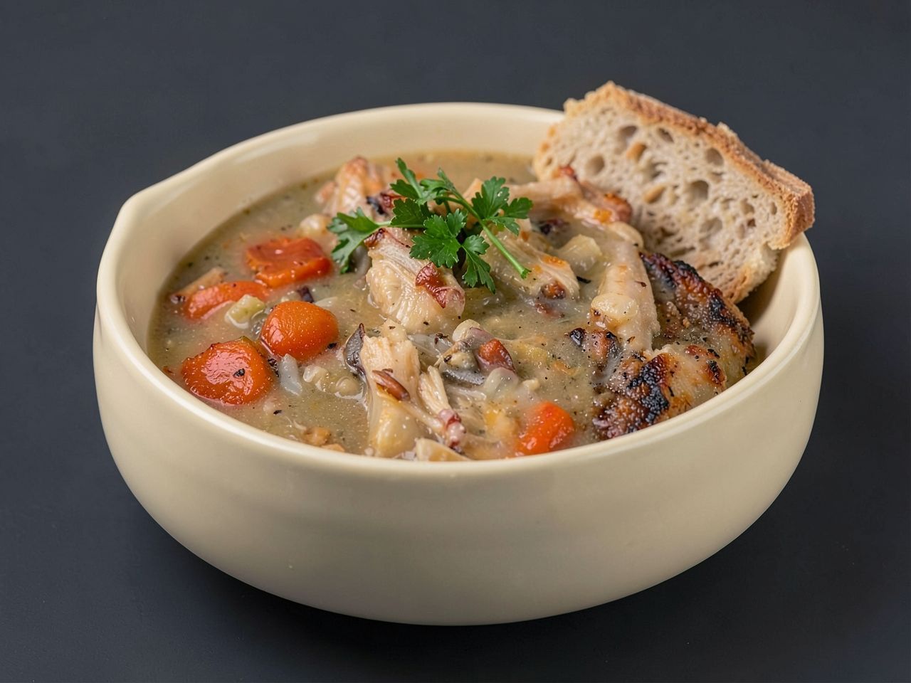 Видеорецепт из гуся - Лёгкий гусиный супчик