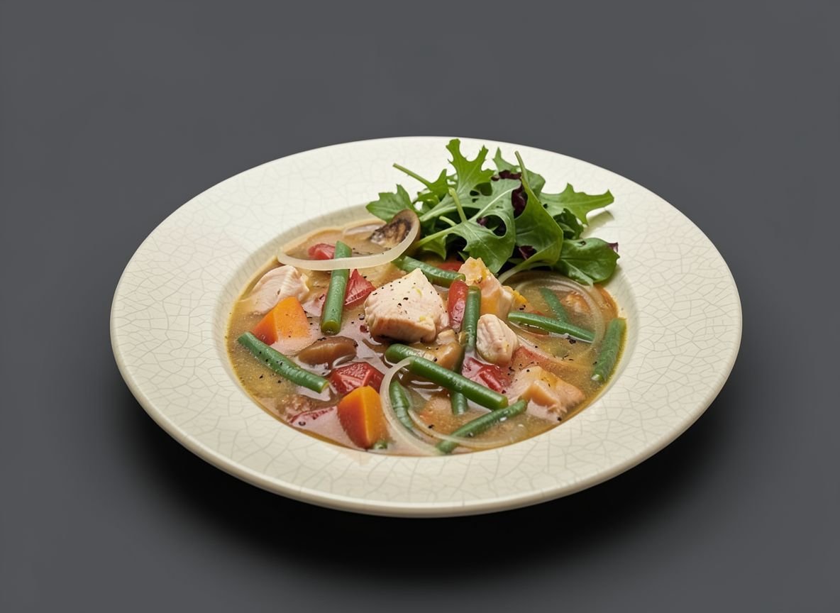 Видеорецепт из сёмги - Уха из сёмги по-филиппински