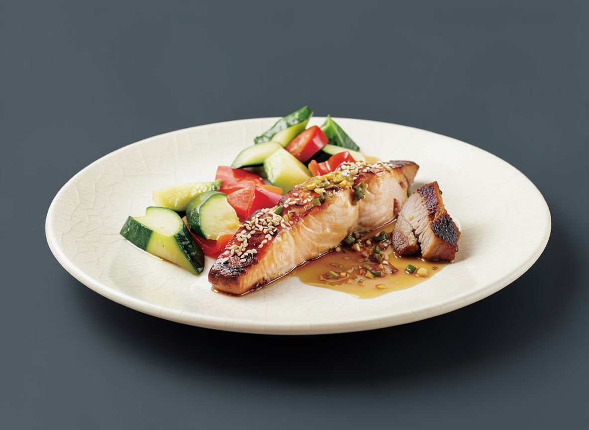 Видеорецепт из гольца - Голец в медово-соевой заливке