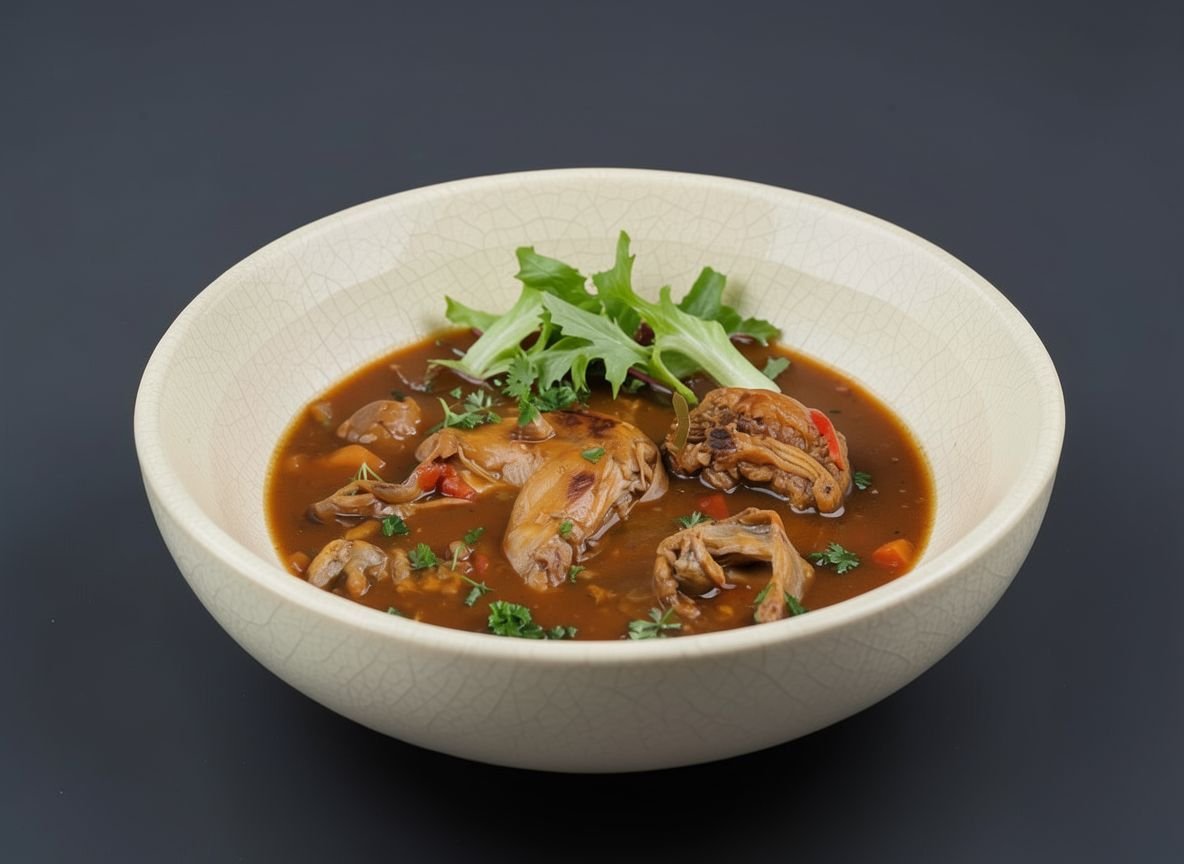 Видеорецепт из нутрии - Нутрия тушёная в пиве с овощами