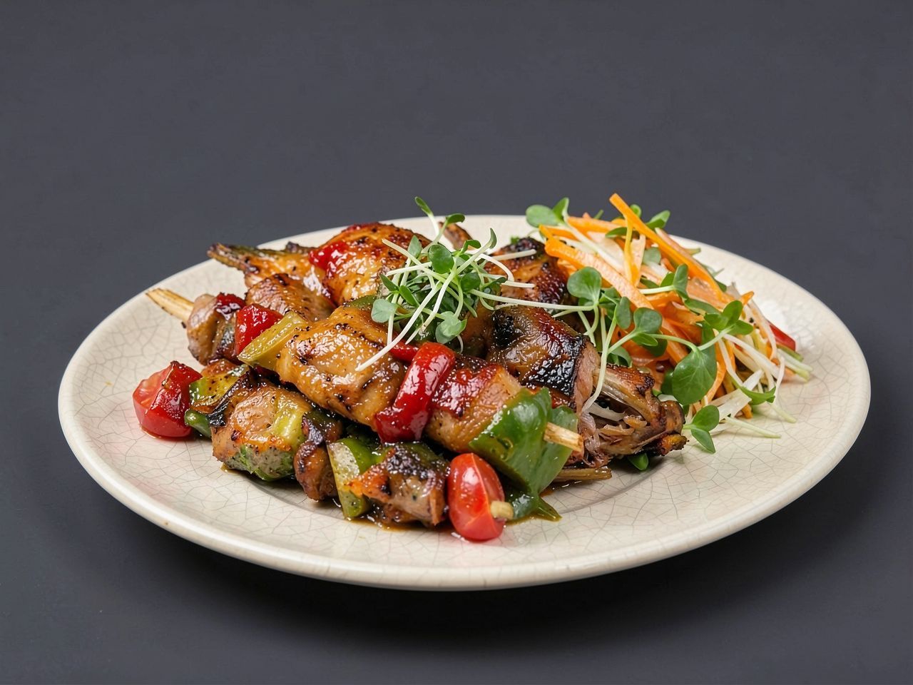 Видеорецепт из утки - Утиные шашлычки по-тайски