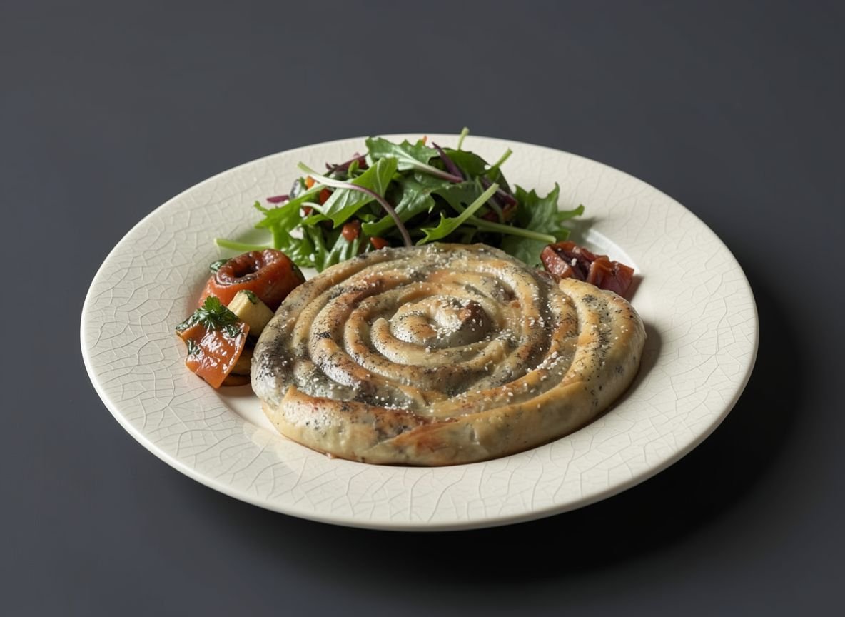 Видеорецепт из тура - Балканский пирог Бёрек с туром