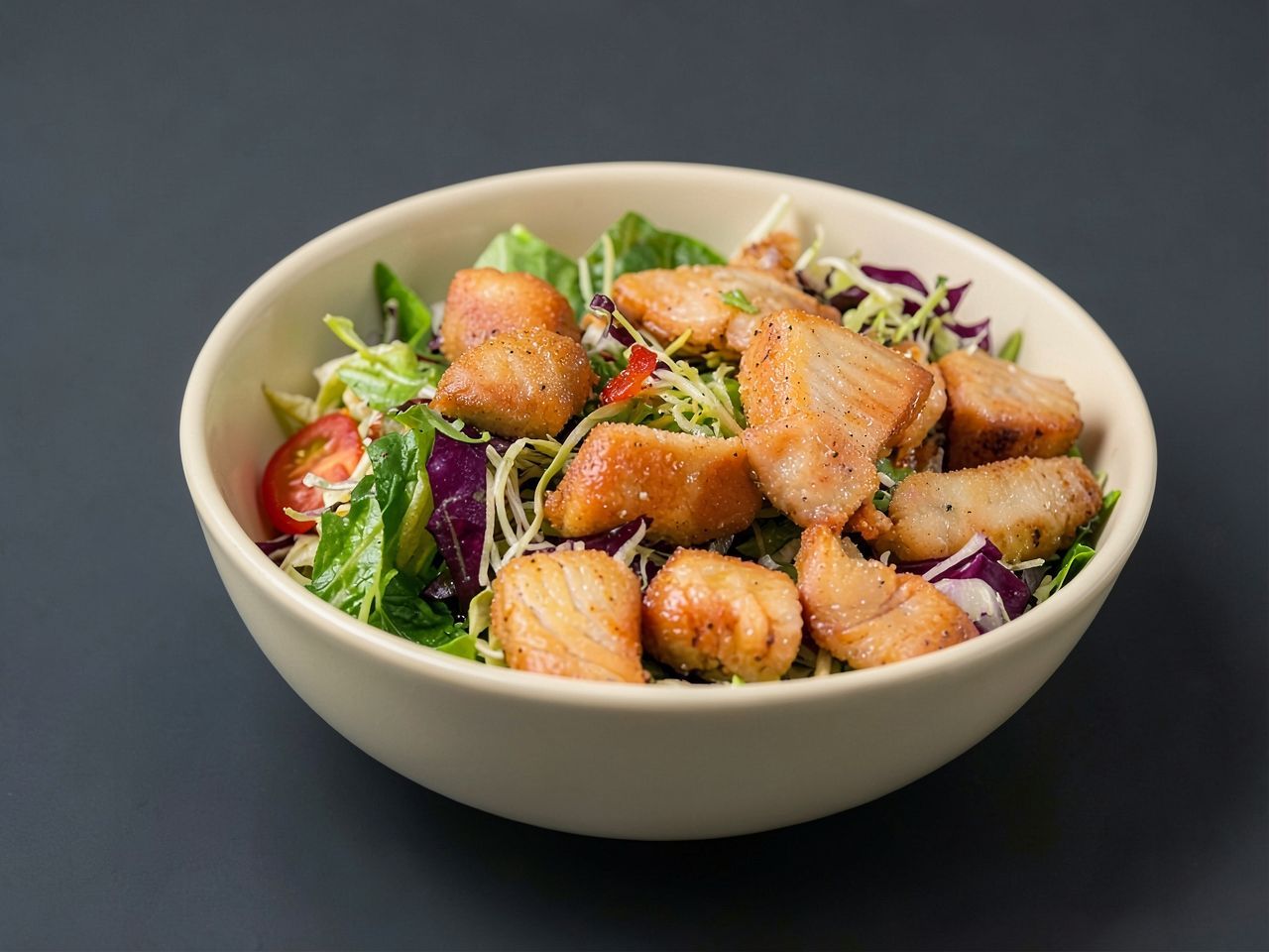 Видеорецепт из нельмы - Салат из нельмы по-вьетнамски