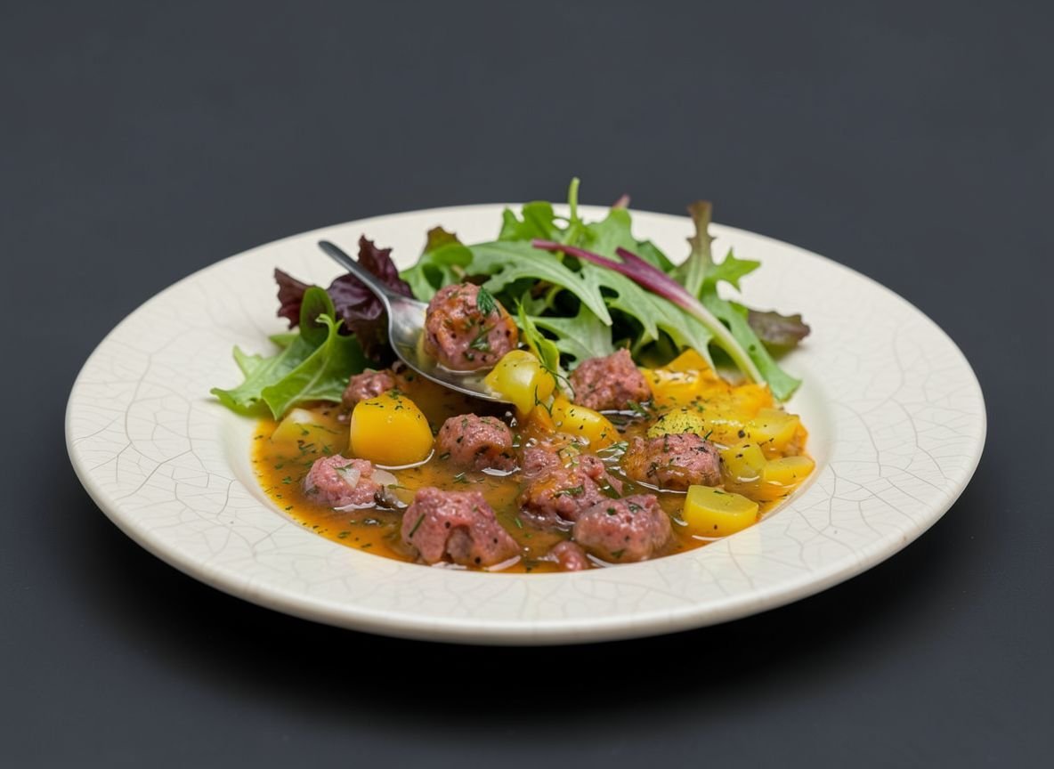 Видеорецепт из оленя - Суп с фрикадельками из оленины