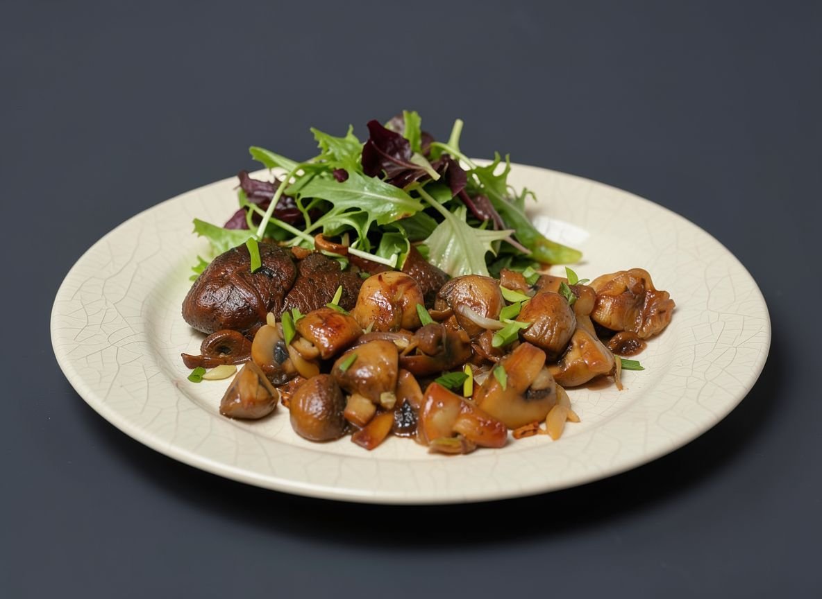 Видеорецепт из северного оленя - Стейк из окорока оленя в красном вине