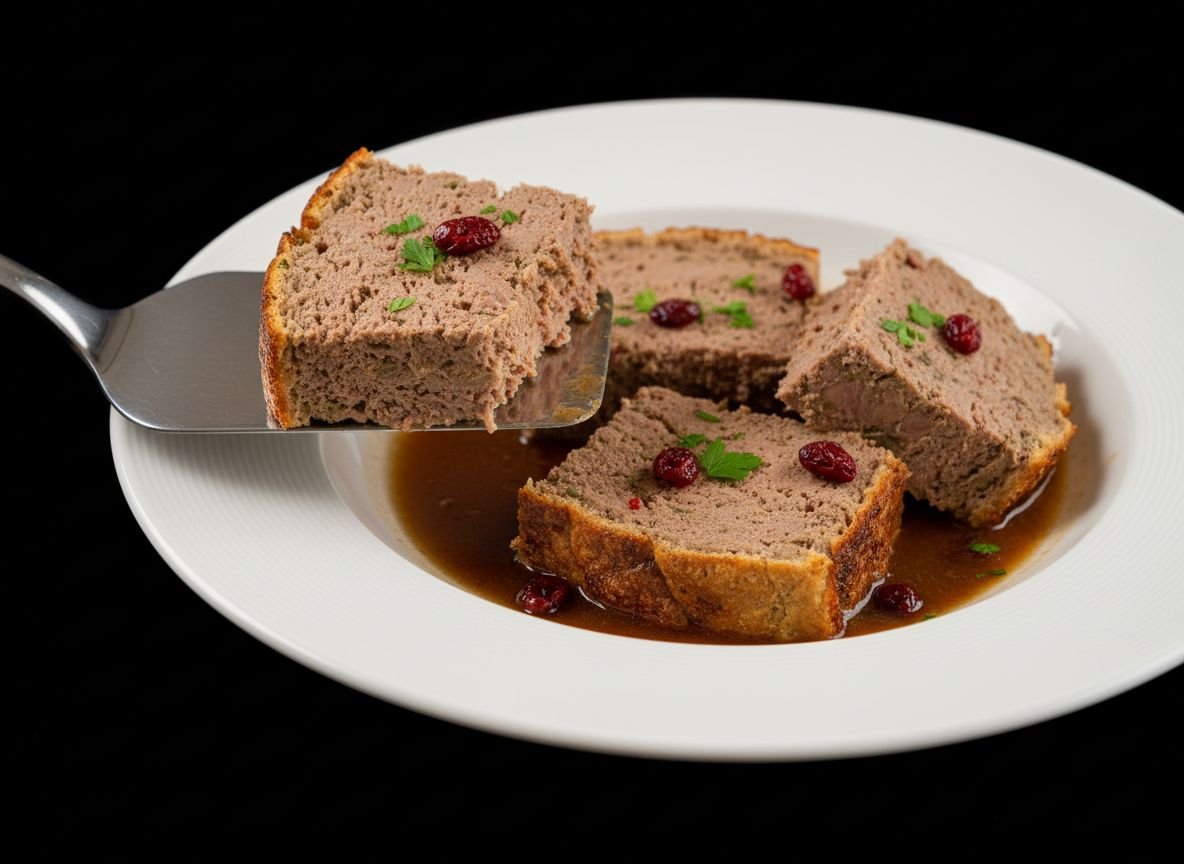 Видеорецепт из гуся - Гусиный паштет с клюквой