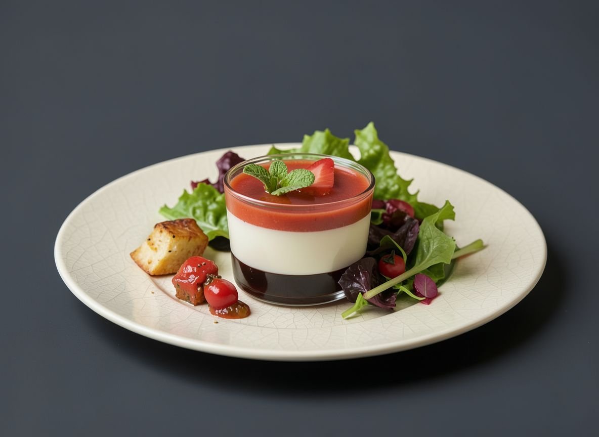 Видеорецепт из клубники - Клубничная панна-котта